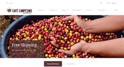 Desktop Screenshot of cafecampesino.com